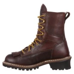 Men's Georgia 8" Logger Steel Toe Waterproof Boots 9 Men's Georgia 8" Logger Steel Toe Waterproof Boots -Comfortable Shoes Store 2 650 georgia 8 logger steel toe waterproof bark