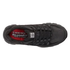 Men's Skechers Work Cankton Steel Toe -Comfortable Shoes Store 2 650 skechers work cankton steel toe black