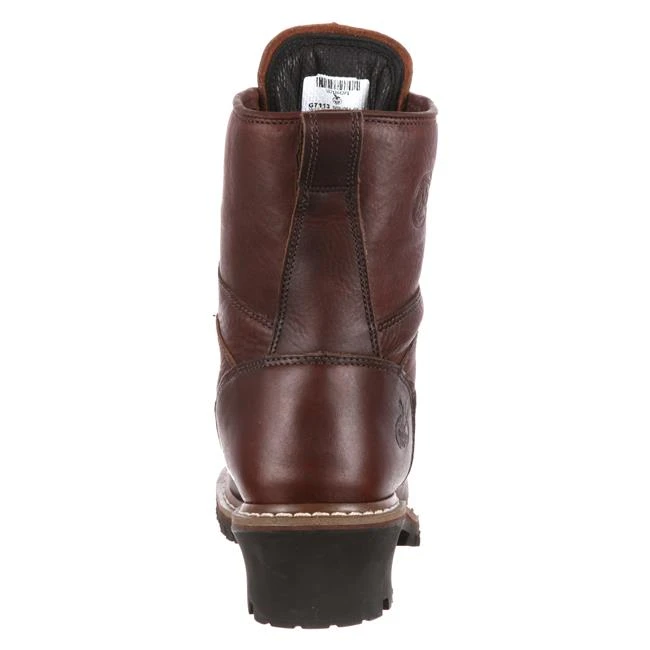 Men's Georgia 8" Logger Steel Toe Waterproof Boots 5 Men's Georgia 8" Logger Steel Toe Waterproof Boots - Image 5